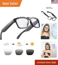 OhO Smart Glasses: Polarized Bluetooth Shades with UV Protection & Voice Control