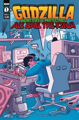 Godzilla Monsters & Protectors All Hail the King #1 2022 Bell Cover B IDW EB235