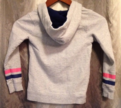Nautica Girls' Long Sleeve Fleece Hoodie