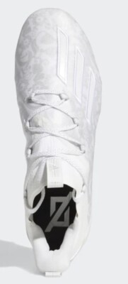 Adidas Young King NFL Team Football Cleats White Silver  display picture 1