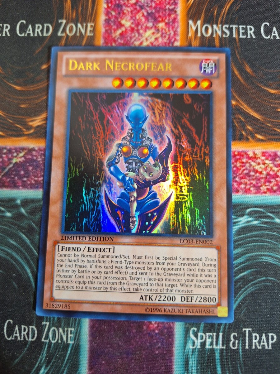 Yu-Gi-Oh! Dark Necrofear Karte – Legendary Collection 3, Ultra Rare, Unlimited Edition