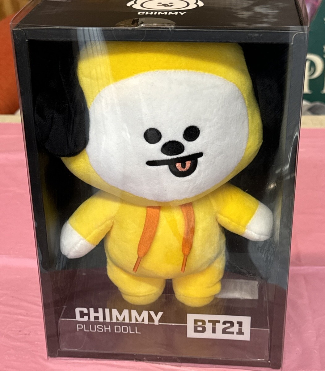 BTS CHIMMY Standing Plush Doll BT21 Line Friends Official JIMIN