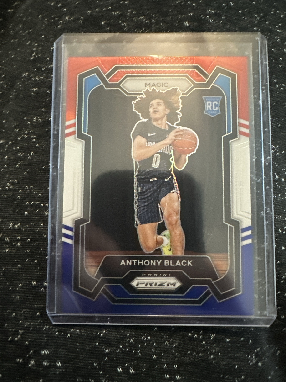 #170 Anthony Black RC, Orlando Magic 2023-24 Panini Prizm Red White & Blue