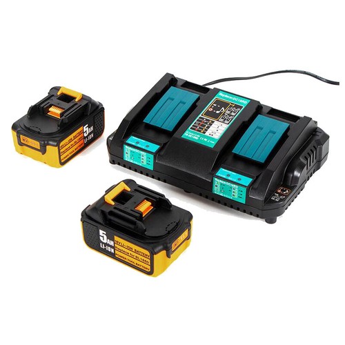 Batería inalámbrica 18V 5.0Ah para cargador Makita BL1815N BL1850B LED LXT - Imagen 47 de 48