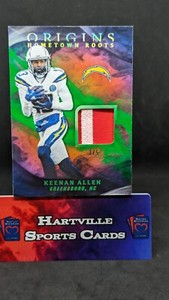 2019 Panini Origins Football Green Keenan Allen #HR-38