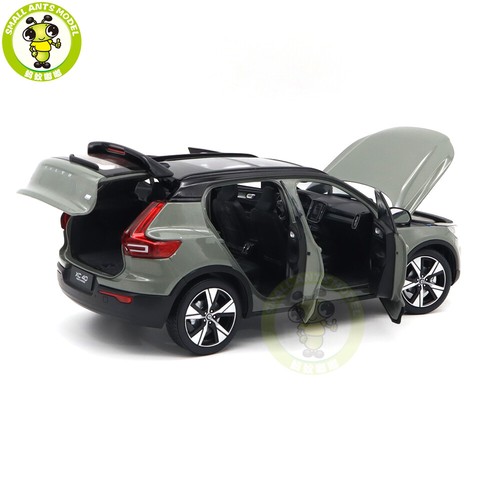 1/18 Volvo XC40 Recharge Electric Car Green Diecast Model Toy Car Friends Gifts - Picture 8 of 15