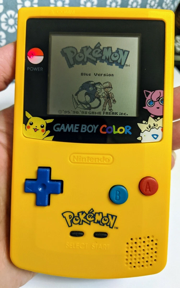 Gameboy Color Pokemon Pikachu Edition GBC CGB 001