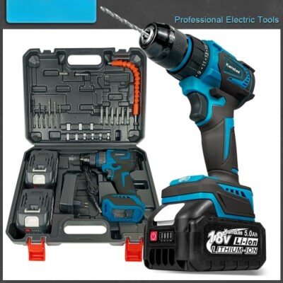 10MM Brushless Electric Impact Drill Cordless Screwdriver