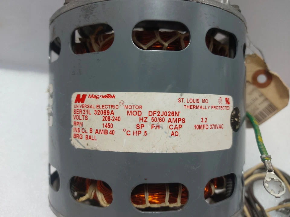 Magnetek SER31L 32069A Universal Electric Motor - Image 3 of 4