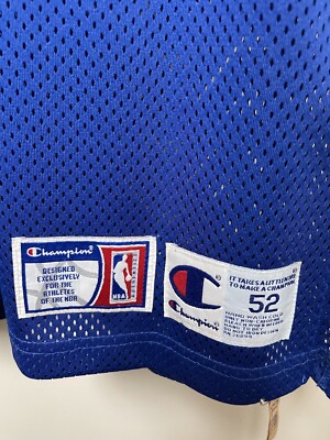 NBA ユニフォームジャージ チャンピオン スプリーウェル サイズ52 XL Latrell Sprewell Golden State Warriors Authentic Champion Men's