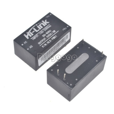 1Pcs HLK-PM01 AC-DC 220V to 5V Step-Down Power Supply Module Household Switch