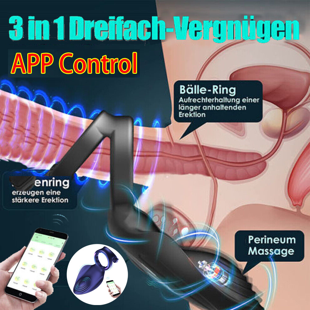 app controlled vibrating cock ring Lovense® Diamo: Comfortable remote control vibrating cock ring main image 1