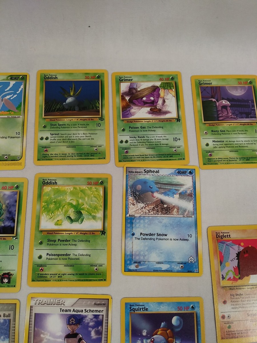 pokemon card lot 20 Cards TCGP Value $20.31 See Pictures | eBay
