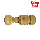 CK Tools G7905 1/2" Brass Full Hose Connector Garden Water Male & Female