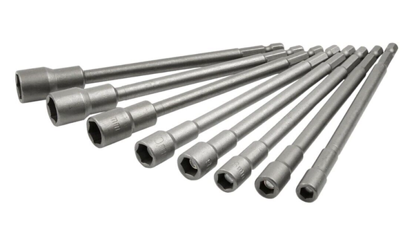 SteckschlüSsel Bit Satz AußEnsechskant 6-13Mm Stecknuss Magnetisch Bits Nuss Set-image