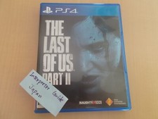 The Last of Us Part II 2 PS4 Video Game Playstation 4 Used Tested