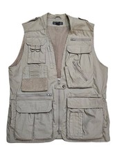 Banana Republic Multi-pocket Utility Vest Safari Travel Tactical Fishing Medium