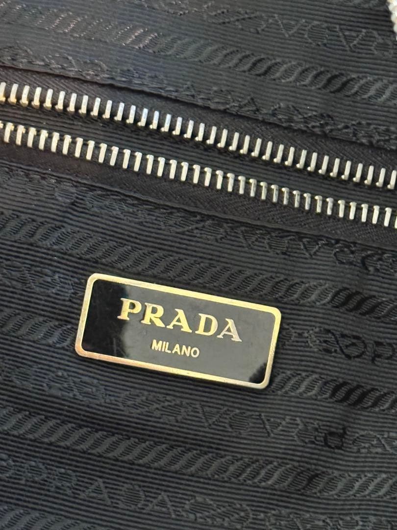 PRADA Black Nylon Shoulder Bag thumbnail 9