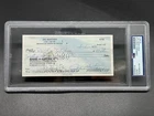 Joe Montana Autographed Personal Check Rookie Year 1980 PSA/DNA Signed Rare!