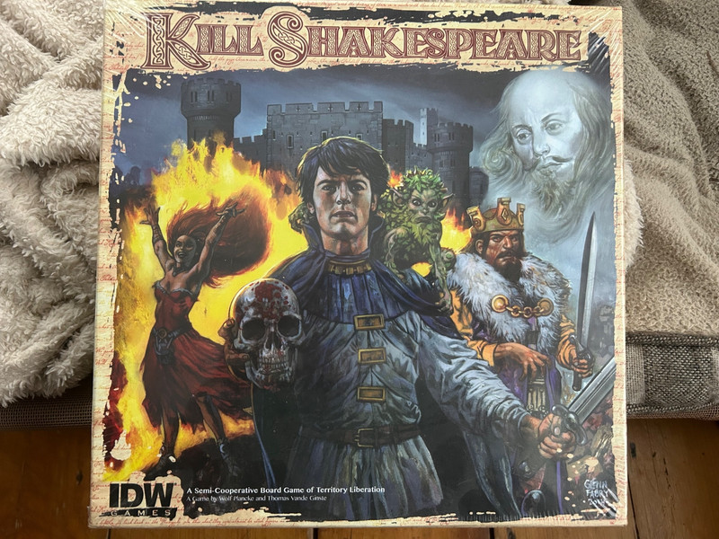 Kill Shakespeare by IDW games  mint in shrink