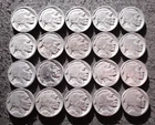 LOT OF OLD COINS OF UNITED STATES OF AMERICA 5 CENTS "BUFFALO NICKEL" - MIX 020
