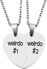 Best Friend Necklaces BFF Necklace for 2 Friendship Valentines Day Gifts Matchin
