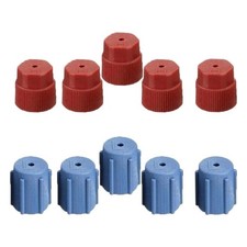 Air Conditioner Charging Port Caps Service Cover for R134a High  Low Side Seals