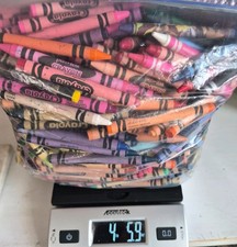 Bulk Crayola Crayons NO Broken Pieces Assorted Colors 4.59 Pounds Crafting Melt