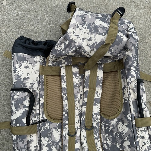 Military Backpack Expandable 100L Outdoor Hiking Duffel Bag Camping Travel NWOTs - Picture 10 of 13