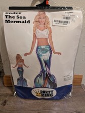 Under the Sea Mermaid Women's Costume Size Large