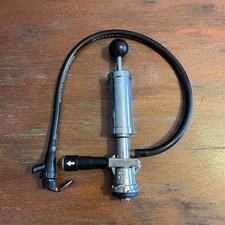 Micro Matic Chrome Keg Beer Tap Hand Pump with Hose Domestic Draft