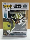 SIGNED Funko Pop! STAR WARS GENERAL HERA  #653 COA AUTHENTICATED Free Ship