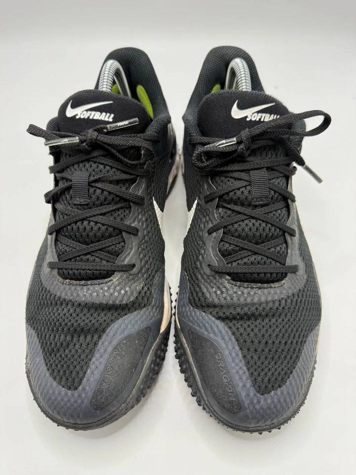 Zapatos de softbol Nike Alpha Huarache Elite 3 Turf para mujer talla 10 CU8403-001 RAROS Foto 3 de 4