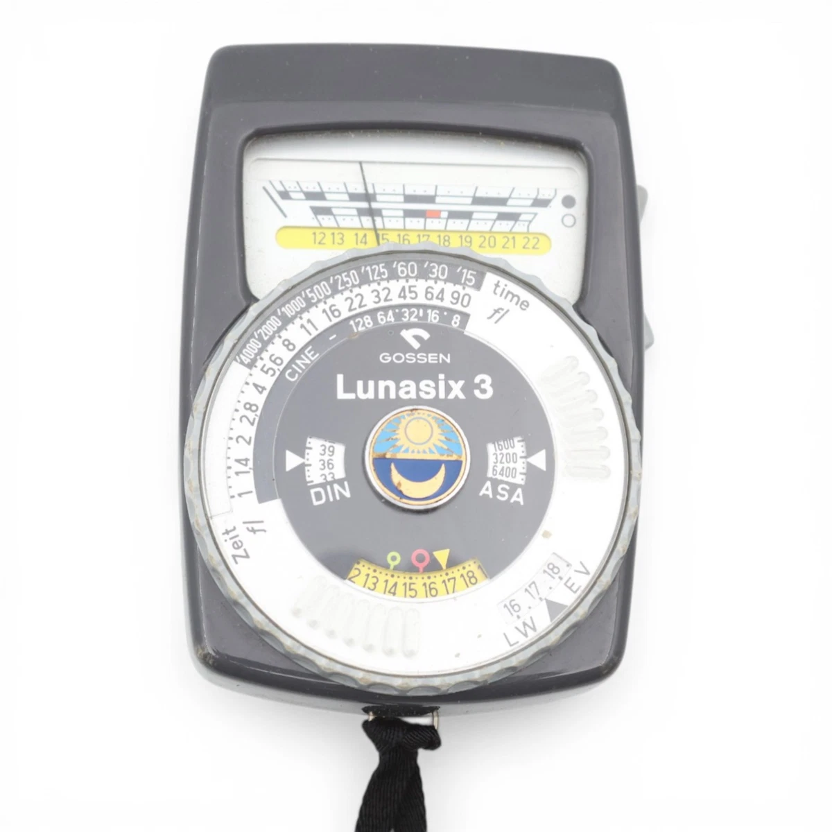 Posemètre Gossen Lunasix 3 – Cellule Photo Robuste Avec Accessoires, état Très Bon