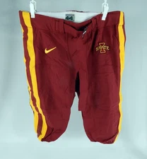 2009 Iowa State Cyclones Game Used Red Pants 44 DP67422