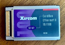 Xircom 32-Bit 10/100 Ethernet II Cardbus CBE2-100 PCMCIA PC Card