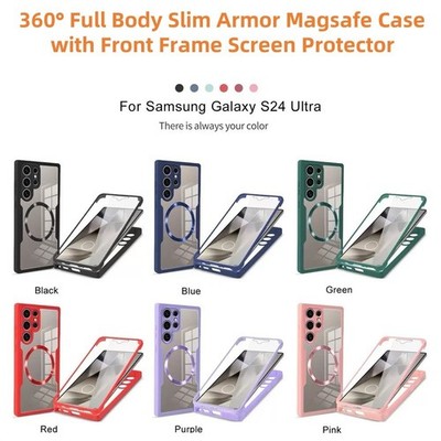 360° Full Body Magnetic Screen Protection Phone Case For Samsung Galaxy''S''Series