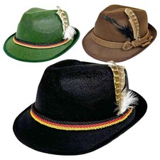 Adult German Alpine Hat Bavarian Oktoberfest ...