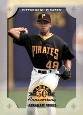 1998 Leaf #60 Abraham Nunez