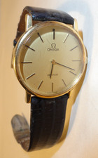 Omega De Ville Gold Dial Watch For Parts or Repair