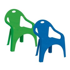 Sedia Bambino Plastica 1 Anno 2 Anni poltroncina impilabile Bambini in plasti...