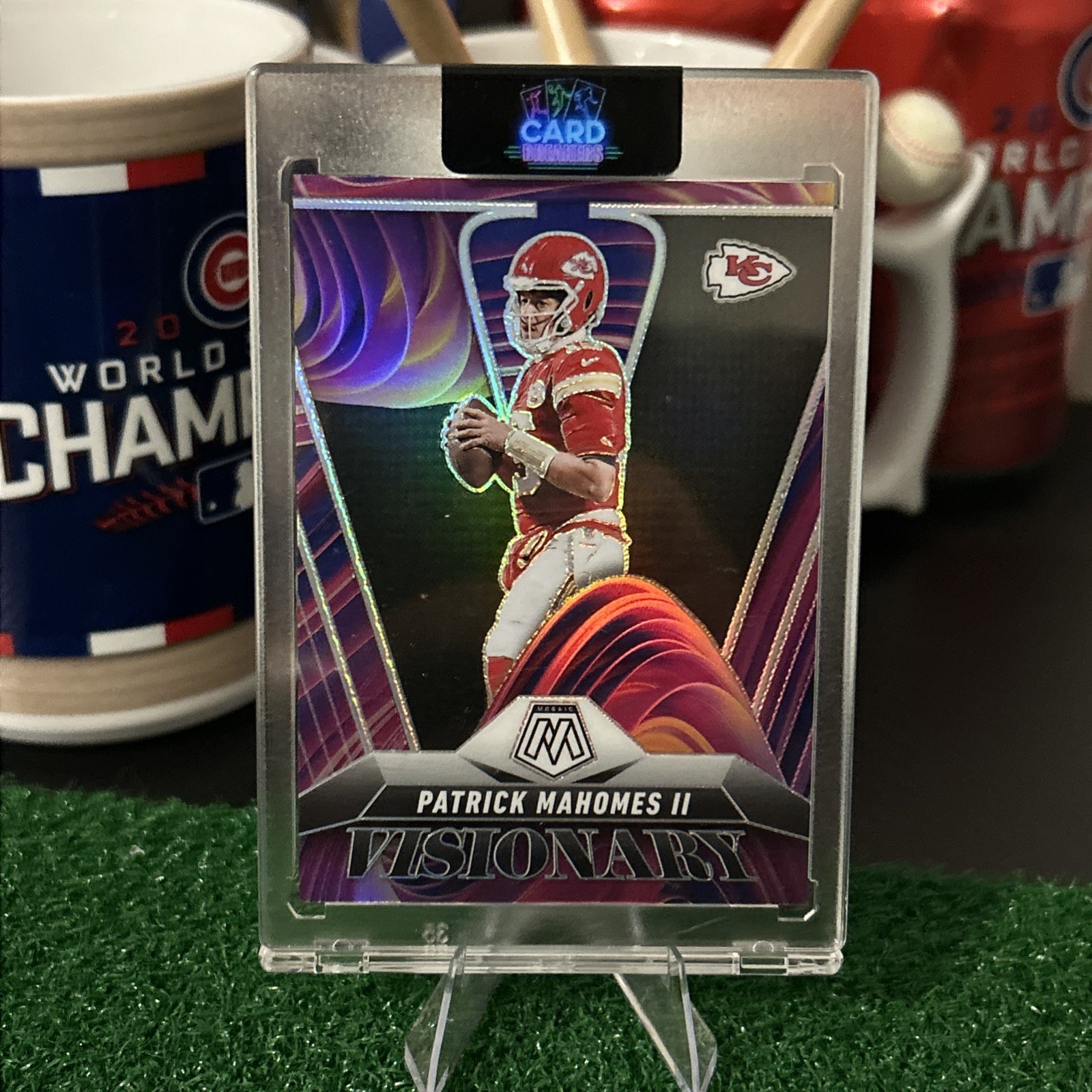2025 Panini Mosaic - Visionary Patrick Mahomes II #12