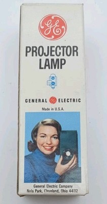 Vintage GE New in Box CZA CZB Projector Light Bulb Lamp 120V 500 W