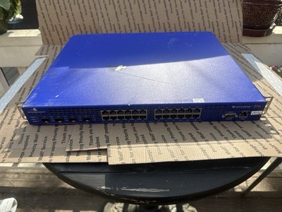 World Wide Packets LightningEdge 311v LEAC-0311VB 24-Port Switch -48V DC