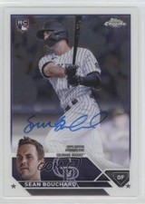 2023 Topps Chrome Rookie Auto Sean Bouchard #RA-SB Auto 19wt