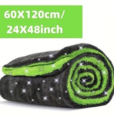 Auto Trockentuch XXL 1400 GSM Microfasertuch Autopflege Poliertuch 60x120cm