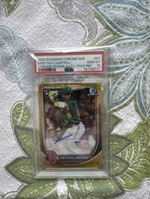 2025 Bowmen Chrome Kristian Campbell Rookie Auto Gold Refractor /50