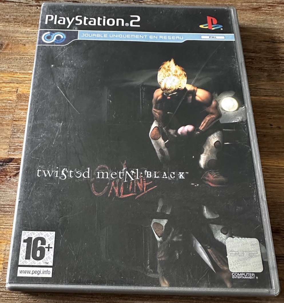 TWISTED METAL BLACK ONLINE - PS2 - PlayStation 2 - PAL - Complet