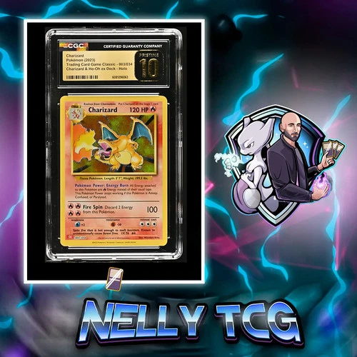 2023 Pokemon Trading Card Game Classic - Charizard #003/034 CGC 10 Pristine