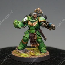 Lieutenant Warhammer 40K Space Marines Painted Tabletop Hobby Miniature model